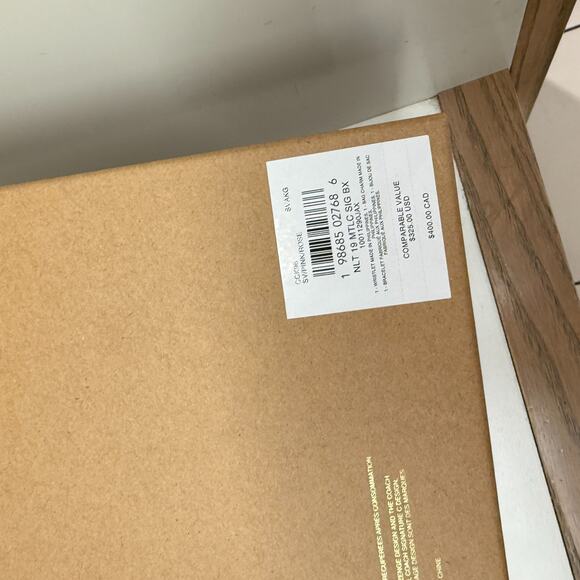 Coach Boxed Nolita 19 And Nolita Bag Charm Set CCK96 Pink/Rose - Picture 13 of 13